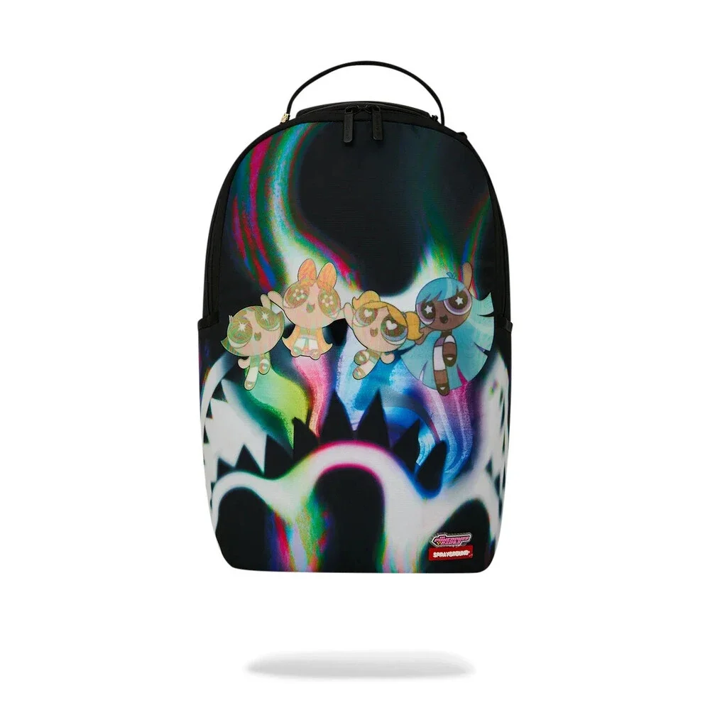 Sprayground PowerPuff Girls Power Flex Backpack Unisex Multi Top Handel SPR363